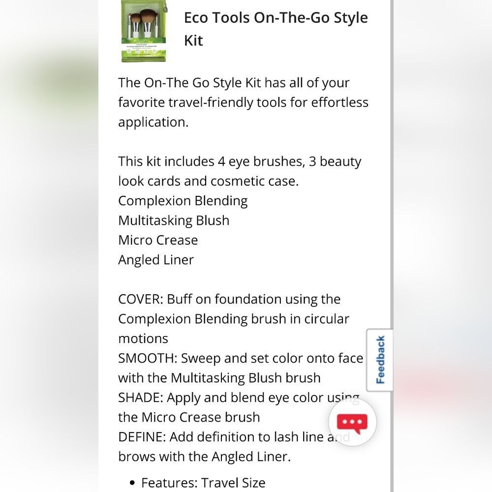 EcoTools On-The-Go Style Kit‎ - Picture 6 of 6